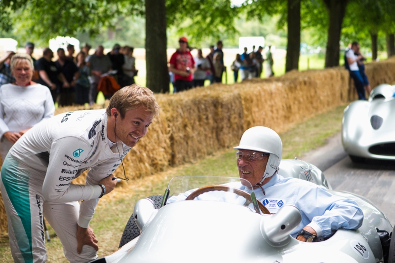 Nico Rosberg, Sir Stirling Moss